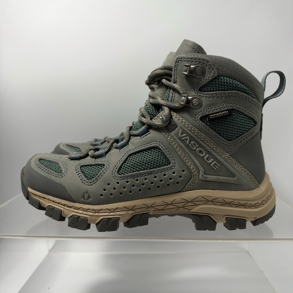 Brand New Vasque Breeze Trooper Mid Waterproof Hiking Boots Green Women's 6.5